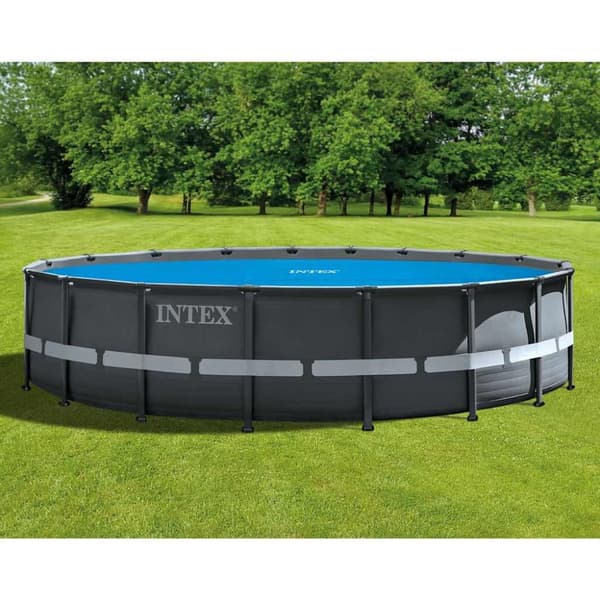 Intex Solar Pooloverdækning 488x244 cm Polyethylen Blå