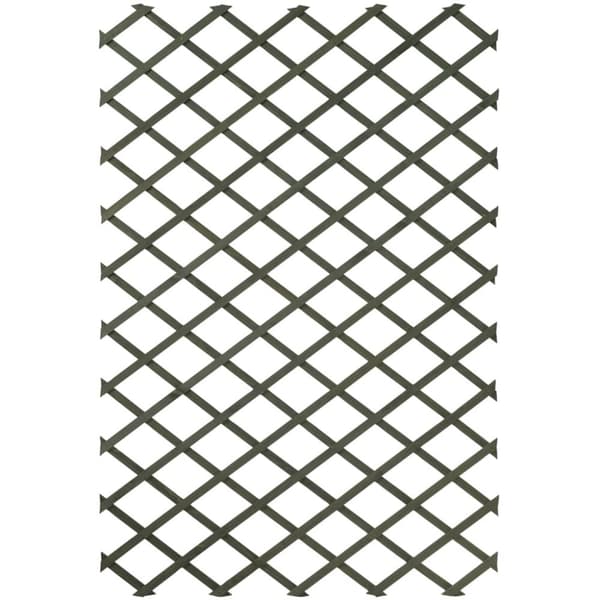 Nature Hageespalier 2 stk 100x200 cm tregrønn