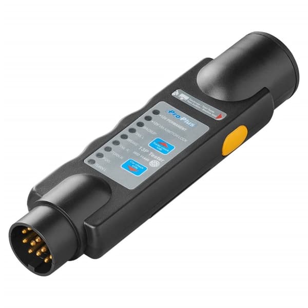ProPlus-pistoketesti 7-napainen 12 V + 2 sovitinta 343524