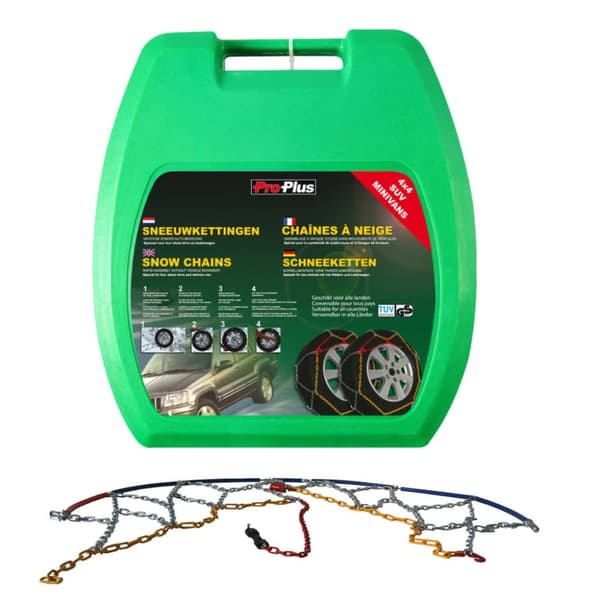ProPlus snøkjettinger 12mm KN90 2 stk