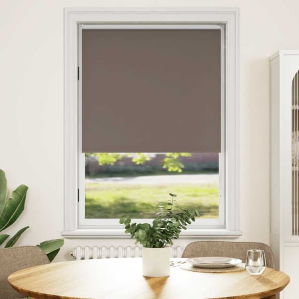 Rullegardin mørklegging 80 x 175 cm kremhvit