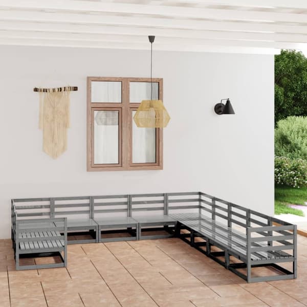 Mooistoerwonen 11-delers loungesett heltre furu 40