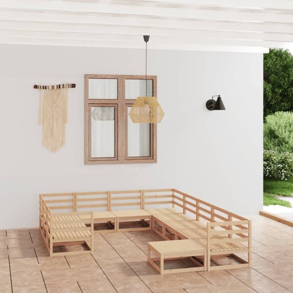 Mooistoerwonen 11-delers loungesett heltre furu 47