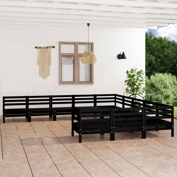 Mooistoerwonen 11-delers loungesett heltre furu svart 10