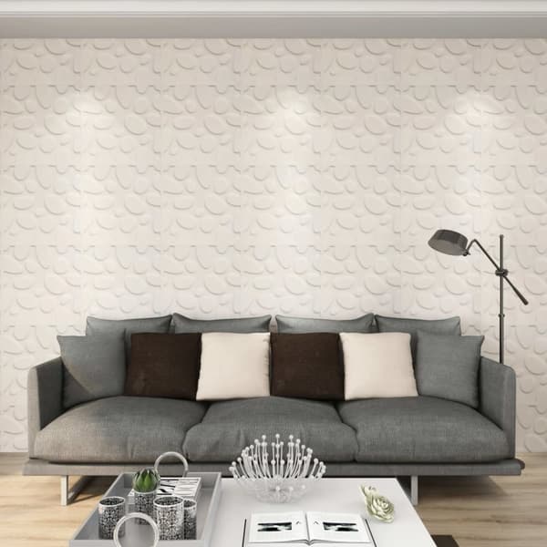 Mooistoerwonen 12 st terrassplattor 50x50 cm trägrön