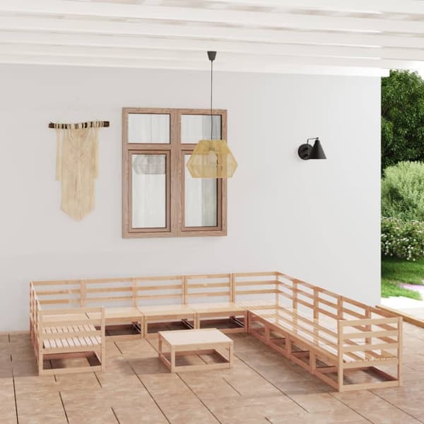 Mooistoerwonen 12-delers loungesett i heltre furu 20