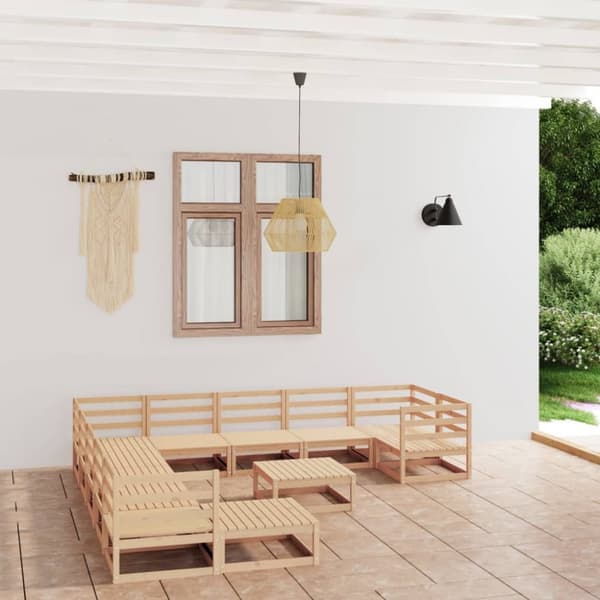 Mooistoerwonen 12-delers loungesett heltre furu 30
