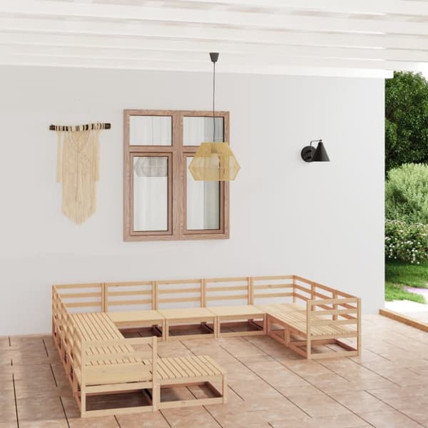 Mooistoerwonen 12-delers loungesett heltre furu 35