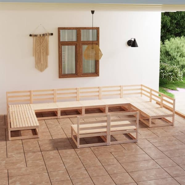 Mooistoerwonen 12-delers loungesett heltre furu 45