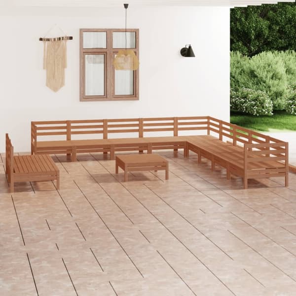 Mooistoerwonen 12-osainen sohvaryhmä, massiivimäntyä, harmaa 20