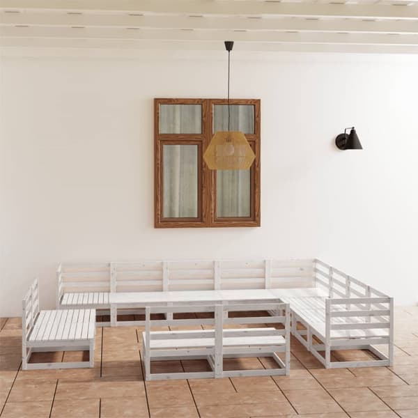 Mooistoerwonen 12-delers loungesett heltre furu hvit 16