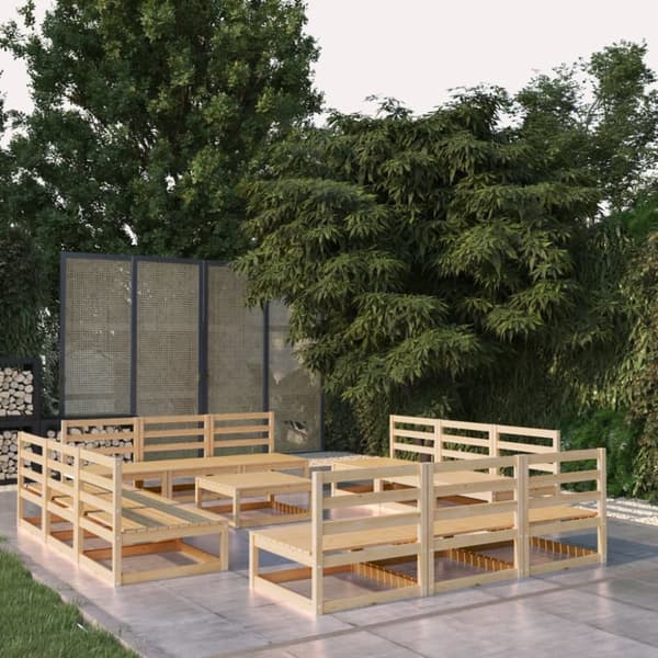 Mooistoerwonen 13-delers loungesett i heltre furu 12