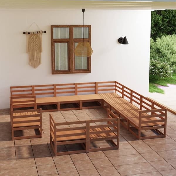 Mooistoerwonen 13-delers loungesett i heltre furu 17
