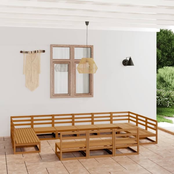 Mooistoerwonen 13-delers loungesett i heltre furu 31