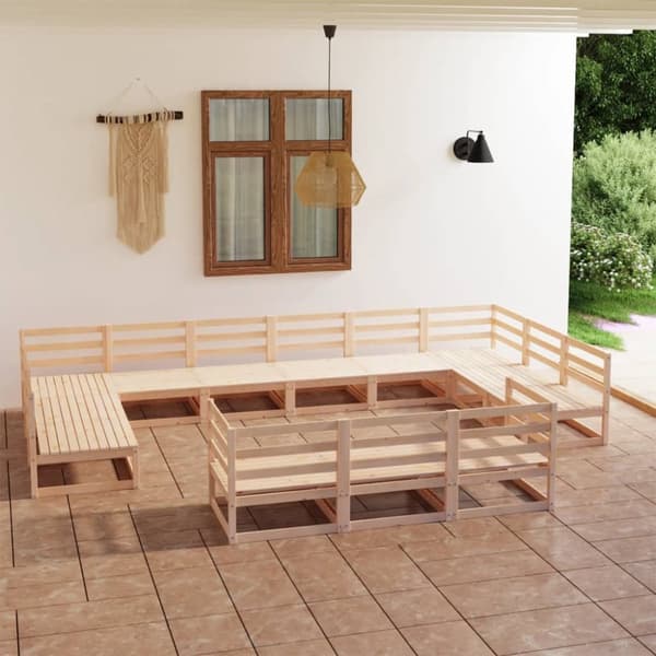 Mooistoerwonen 13-delers loungesett i heltre furu 37