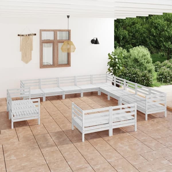 Mooistoerwonen 13-delers sofagruppe heltre furu hvit 3