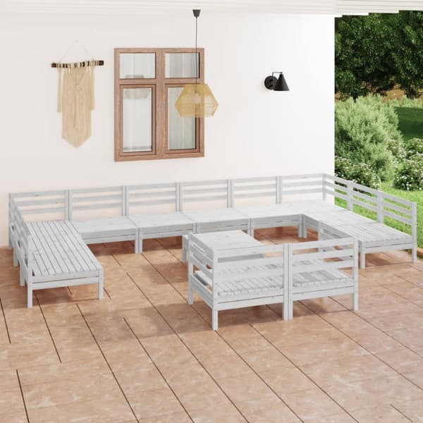 Mooistoerwonen 13-delers sofagruppe heltre furu hvit 7