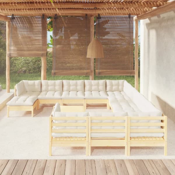 Mooistoerwonen 13-delers loungesett med antrasittfarget pute 15