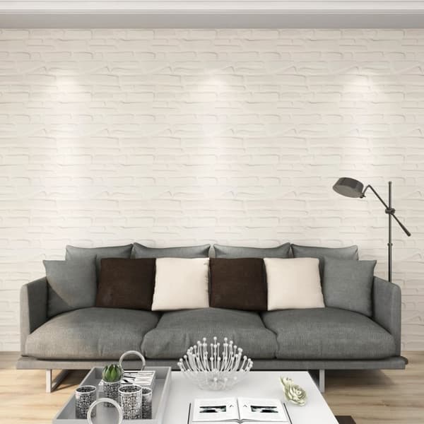 Mooistoerwonen 24 kpl seinäpaneeleita 3D 6 m² 0,5x0,5 m 8 kpl