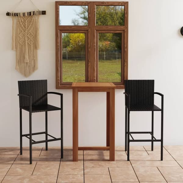 Mooistoerwonen 3-delt hagebarsett svart 1