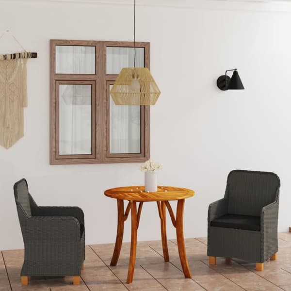 Mooistoerwonen 3-delt hagesett mørkegrå 1