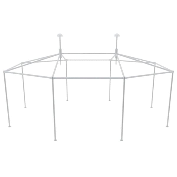 Maanpäällinen uima-allas teräsrungolla, suorakaiteen muotoinen 540 x 270 x