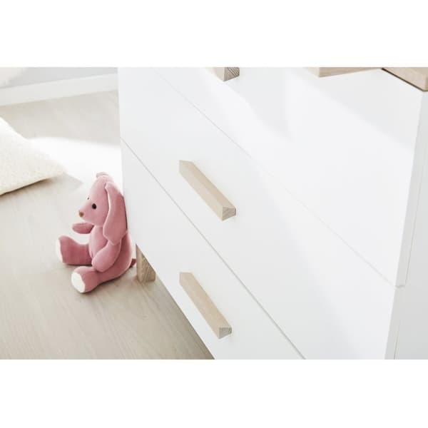 Rootz Lumi 3 -delkammare Set - COT BED - Byt enhet - Cabriolet - 145 cm x 77 cm x 84 cm (barnsäng)
