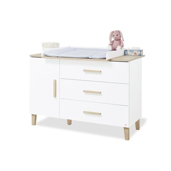 Rootz Lumi 3 -delkammare Set - COT BED - Byt enhet - Cabriolet - 145 cm x 77 cm x 84 cm (barnsäng)