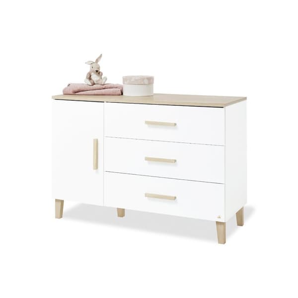 Rootz Lumi 3 -delkammare Set - COT BED - Byt enhet - Cabriolet - 145 cm x 77 cm x 84 cm (barnsäng)