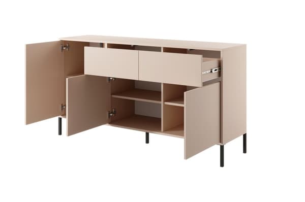 FURNLUX LIPASTO DAST BEIGE & MUSTA 153CM