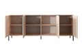 Miniatyrbillede 4 af 5: FURNLUX SKÆNK DAST BEIGE & SORT 203CM