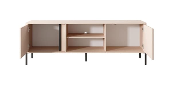 FURNLUX TV-TELINE DAST BEIGE & MUSTA 153CM