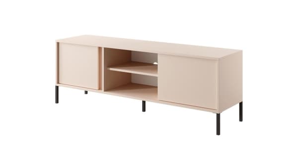 FURNLUX TV-TELINE DAST BEIGE & MUSTA 153CM