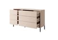 Pikkukuva 2 / 4: FURNLUX LIPASTO DAST BEIGE & MUSTA 137CM