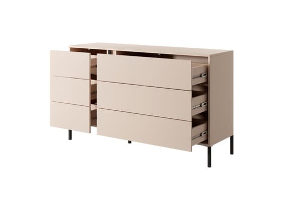 FURNLUX LIPASTO DAST BEIGE & MUSTA 137CM