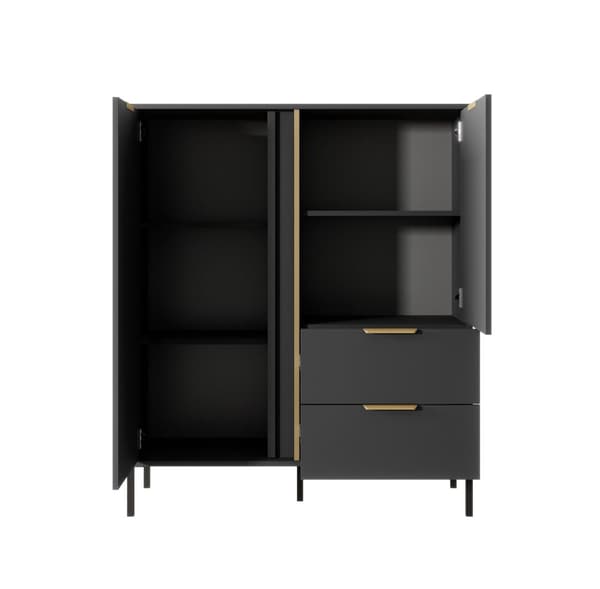 FURNLUX SKÄNK LARS SVART 103CM