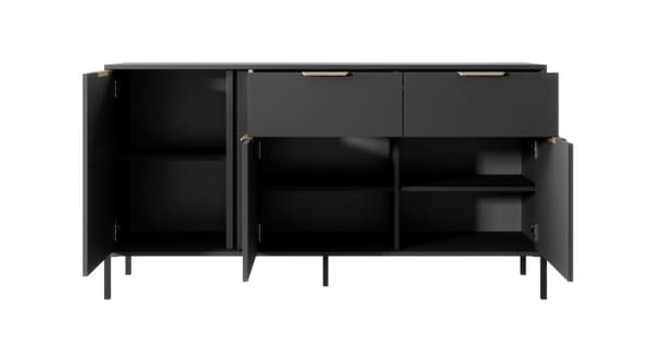 FURNLUX SKÄNK LARS SVART 153CM