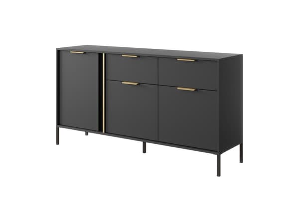 FURNLUX SKÄNK LARS SVART 153CM