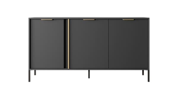 FURNLUX LIPASTO LARS MUSTA 153CM