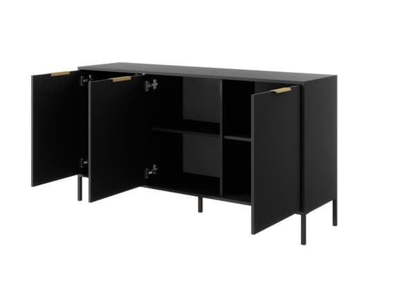 FURNLUX LIPASTO LARS MUSTA 153CM