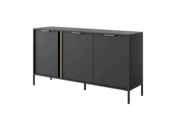 FURNLUX LIPASTO LARS MUSTA 153CM