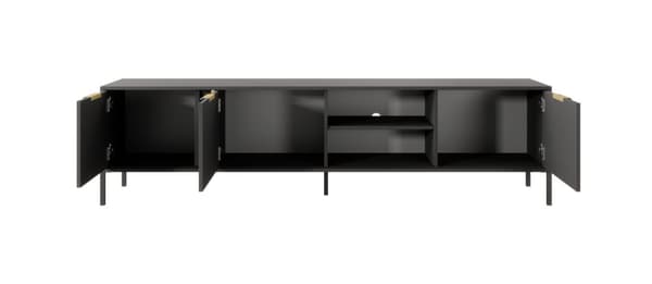 FURNLUX TV-BORD LARS SORT 203CM