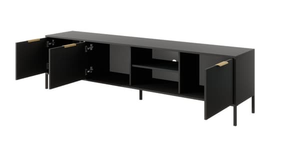 FURNLUX TV-BORD LARS SORT 203CM