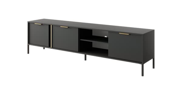 FURNLUX TV-BORD LARS SORT 203CM