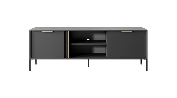 FURNLUX TV-BÄNK LARS SVART 153CM