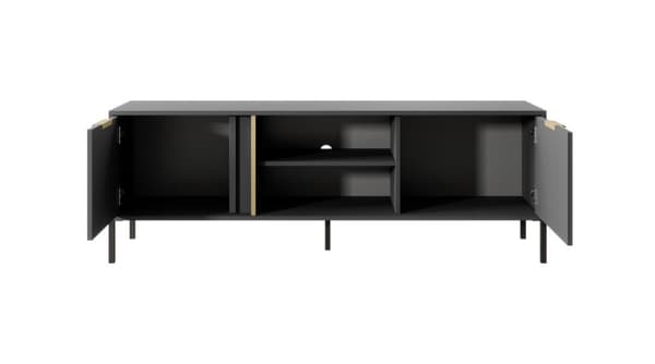FURNLUX TV-BÄNK LARS SVART 153CM