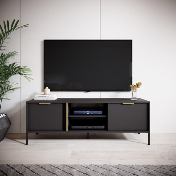 FURNLUX TV-BÄNK LARS SVART 153CM