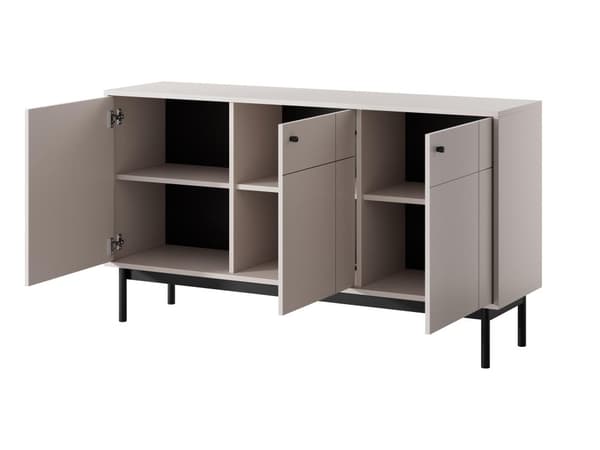 FURNLUX SKÄNK JAPANDI BEIGE & SVART 154CM