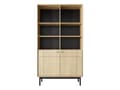 Pikkukuva 3 / 6: FURNLUX VITRIINI JAPANDI TAMMI & MUSTA 104CM