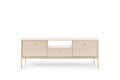 Miniatyrbillede 2 af 5: FURNLUX TV-BORD MONO BEIGE & GULD 154 CM